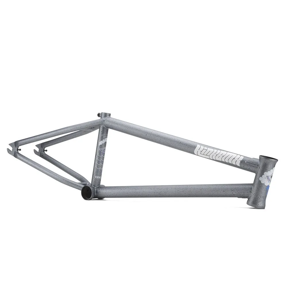 Kink BMX Cloud Travis Hughes Signature Bmx-rahmen, Matte monsoon grey, 21" Kink BMX Cloud Travis Hughes Signature Bmx-rahmen, Matte monsoon grey, 21"