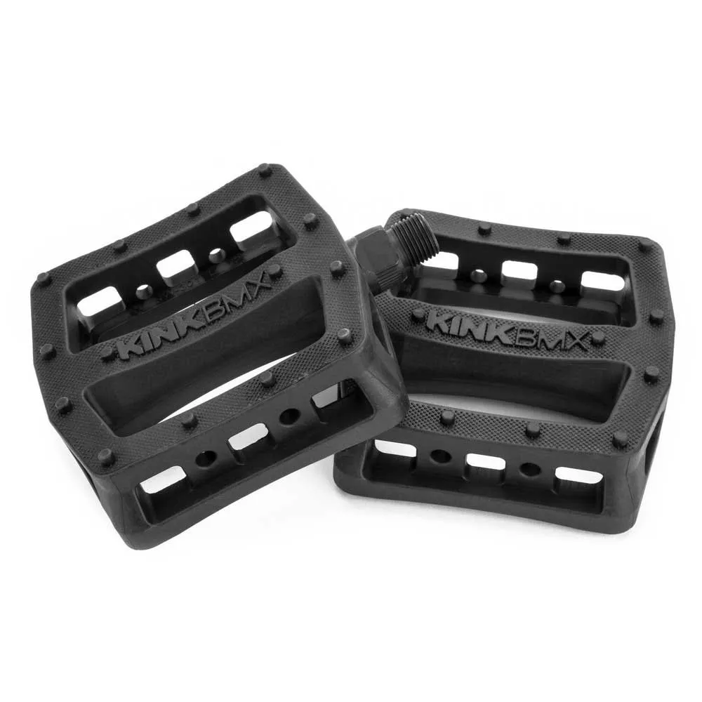 Kink BMX Hemlock Pedale, Black, One Size Kink BMX Hemlock Pedale, Black, One Size