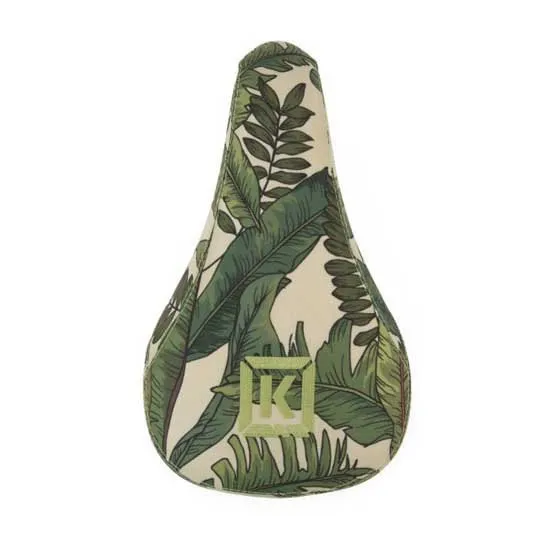 Kink BMX Overgrown Stealth Sattel, Green, One Size Kink BMX Overgrown Stealth Sattel, Green, One Size