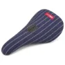 Kink BMX Pinstripe Pivotal Sattel, Blue / grey, One Size