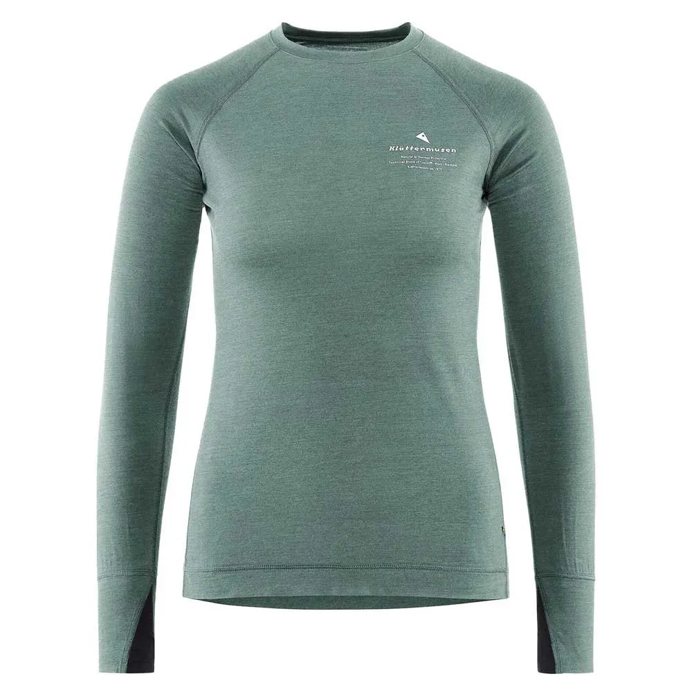Klättermusen Fafne Crew Langarm-t-shirt