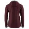 Klättermusen Hödur Hooded Zip Fleece Mit Durchgehendem Reißverschluss