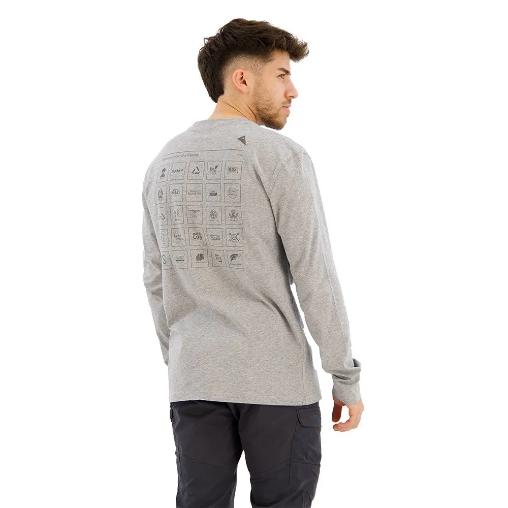 Klättermusen Runa Elements Langarm-t-shirt, Grey melange Klättermusen Runa Elements Langarm-t-shirt, Grey melange