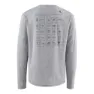 Klättermusen Runa Elements Langarm-t-shirt, Grey melange