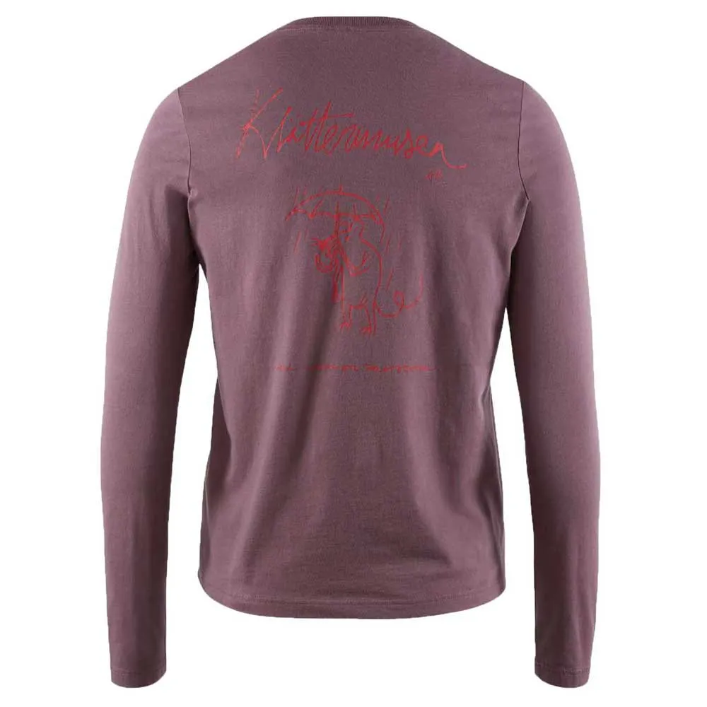 Klättermusen Runa Rain Mouse Langarm-t-shirt Klättermusen Runa Rain Mouse Langarm-t-shirt
