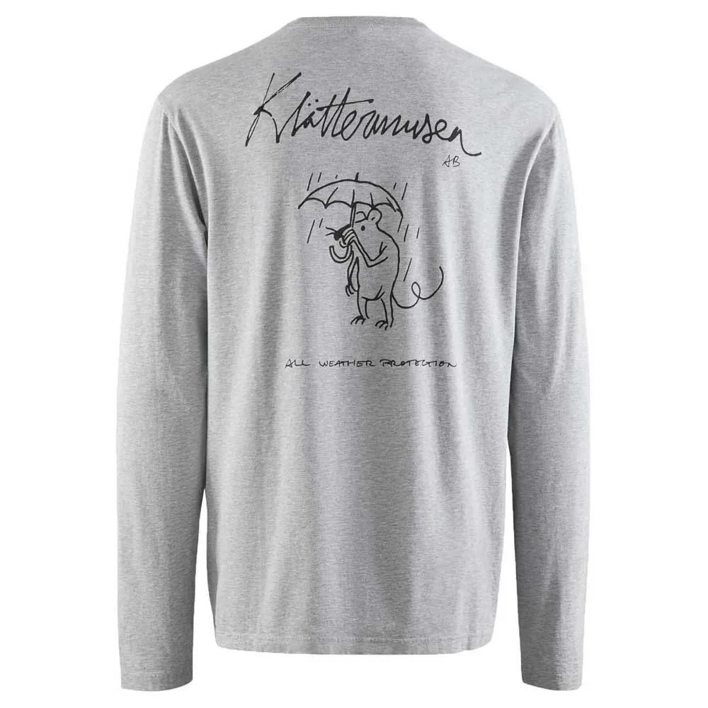 Klättermusen Runa Rain Mouse Langarm-t-shirt Klättermusen Runa Rain Mouse Langarm-t-shirt