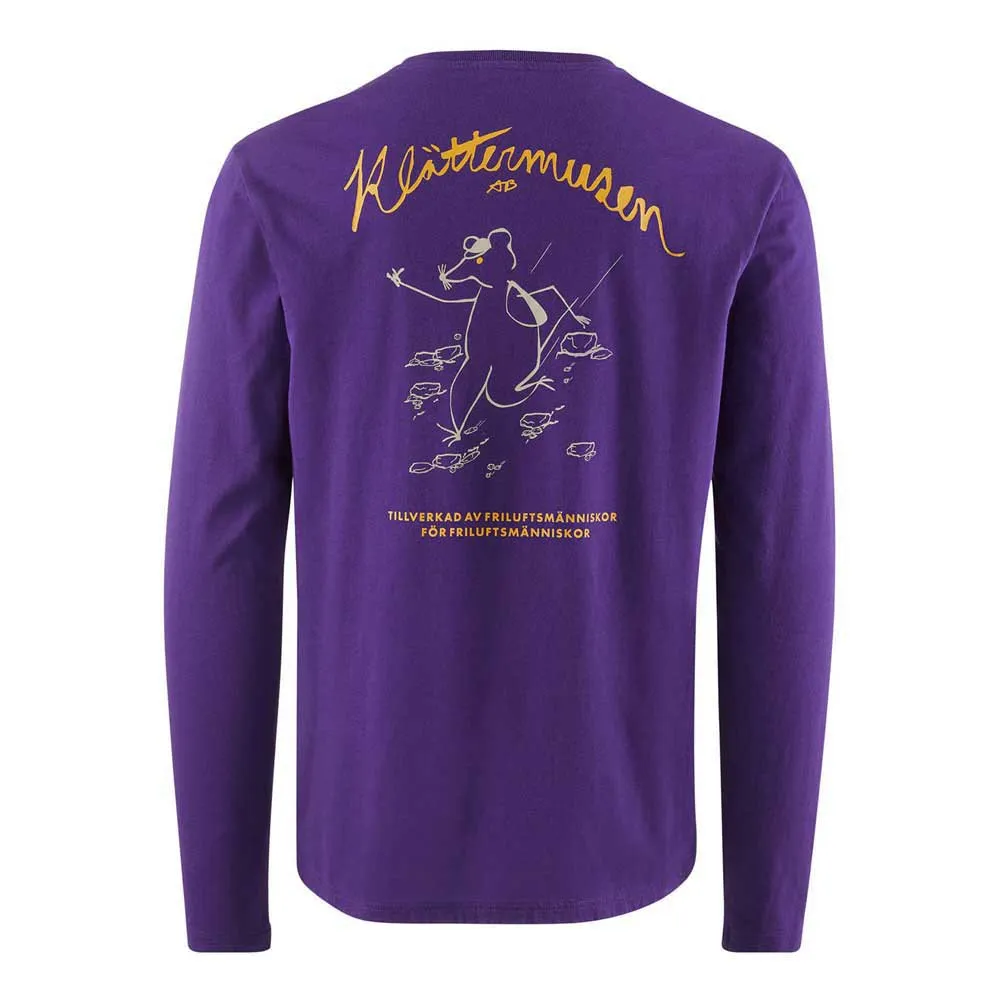 Klättermusen Runa Scrambling Langarm-t-shirt, Purple