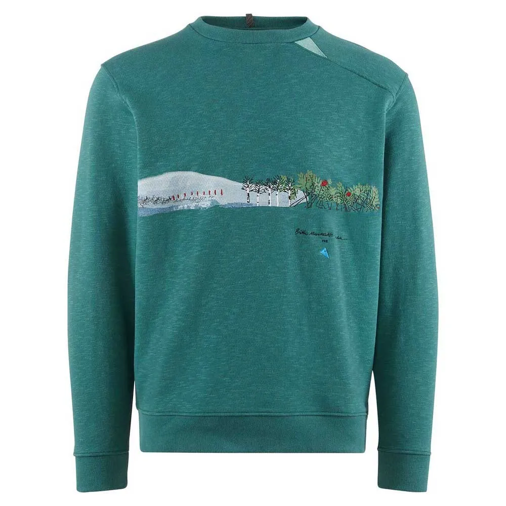 Klättermusen Turid Britta Sweatshirt, Deep green Klättermusen Turid Britta Sweatshirt, Deep green