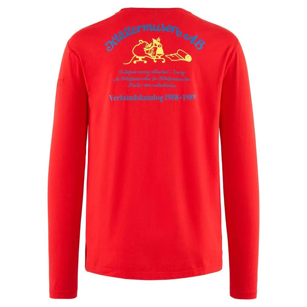 Klättermusen Verkstad 1980 Langarm-t-shirt, Molten lava