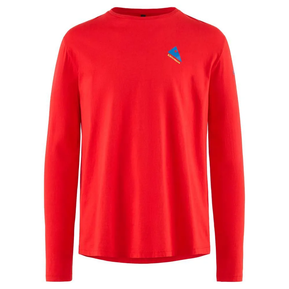 Klättermusen Verkstad 1980 Langarm-t-shirt, Molten lava