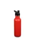 Klean Kanteen Edelstahl Trinkflasche Classic 800ml Sport Cap Tiger Lily, Rot, EG