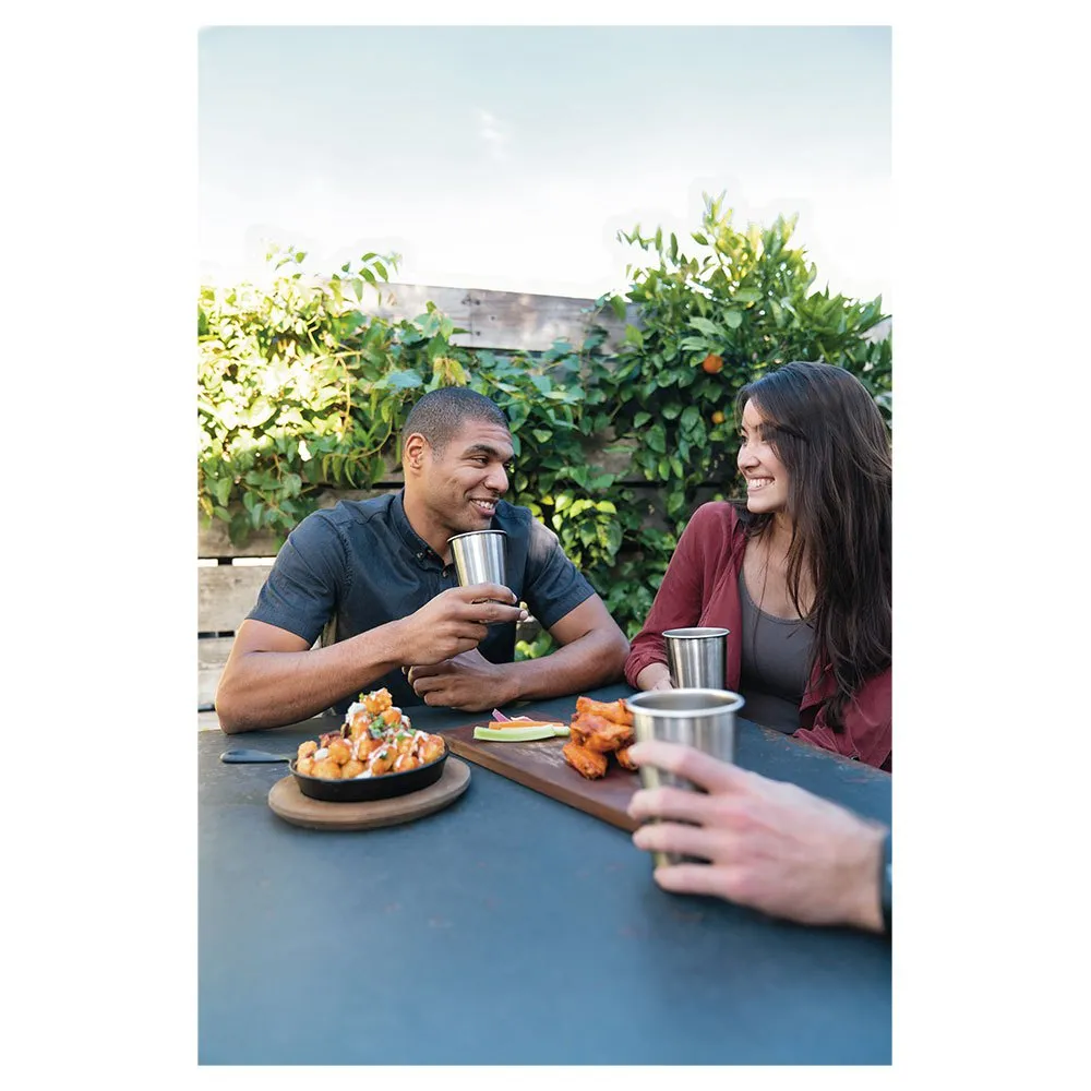 Klean Kanteen Kanteen Pint 4 Pack 470ml Glas, Brushed stainless, One Size Klean Kanteen Kanteen Pint 4 Pack 470ml Glas, Brushed stainless, One Size