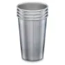 Klean Kanteen Kanteen Pint 4 Pack 470ml Glas, Brushed stainless, One Size