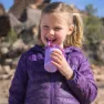 Klean Kanteen Kid´s 280ml Glas, Lilac, One Size