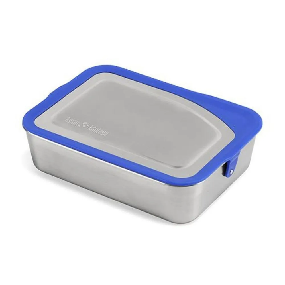 Klean Kanteen Meal 1l Hermetic Brotdose, Brushed stainless / blue, One Size Klean Kanteen Meal 1l Hermetic Brotdose, Brushed stainless / blue, One Size