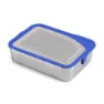 Klean Kanteen Meal 1l Hermetic Brotdose, Brushed stainless / blue, One Size