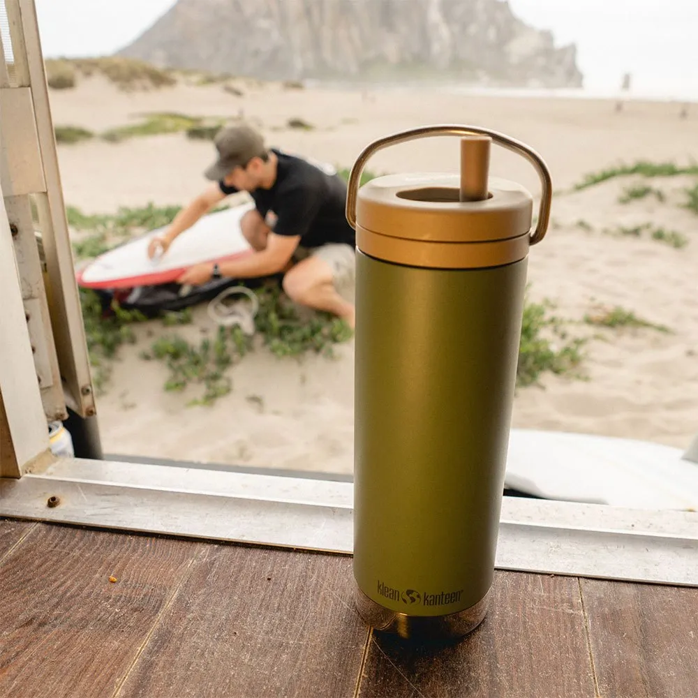 Klean Kanteen Tk Wide Twist 473ml Thermosflasche, Green, One Size Klean Kanteen Tk Wide Twist 473ml Thermosflasche, Green, One Size