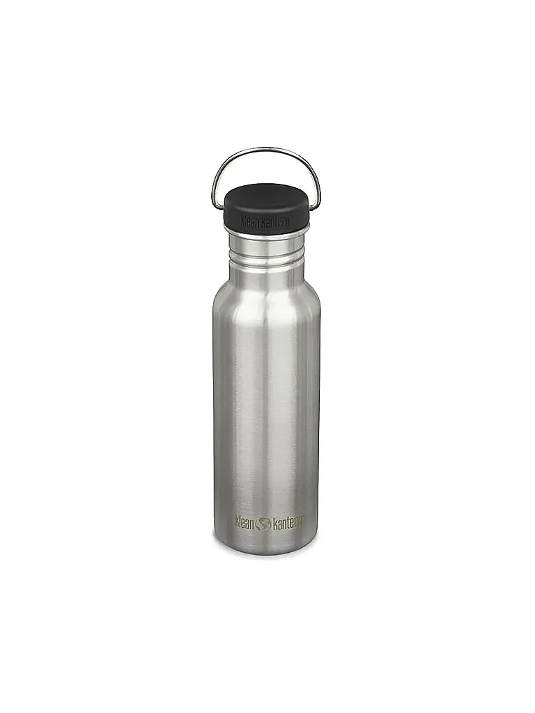 Klean Kanteen Trinkflasche Classic 800ml Loop Cap, Silber, EG Klean Kanteen Trinkflasche Classic 800ml Loop Cap, Silber, EG