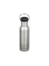 Klean Kanteen Trinkflasche Classic 800ml Loop Cap, Silber, EG