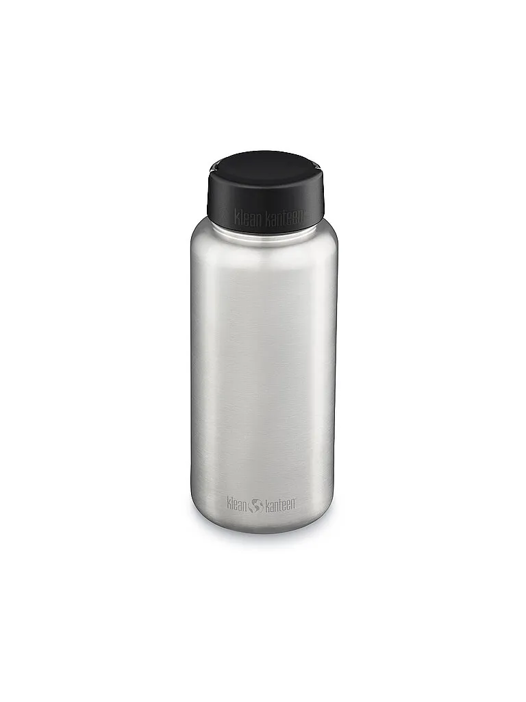 Klean Kanteen Trinkflasche Wide Single Wall 1182ml, Silber, EG Klean Kanteen Trinkflasche Wide Single Wall 1182ml, Silber, EG