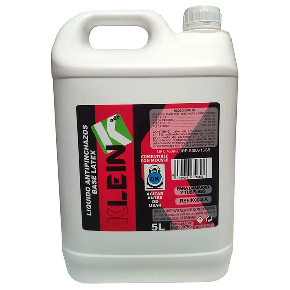 Klein Latex Tubeless Dichtmittel 5l, White, One Size Klein Latex Tubeless Dichtmittel 5l, White, One Size