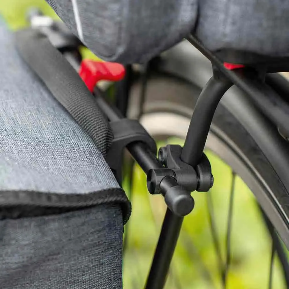 Klickfix 1916s Adapter Für Gepäckträger, Black, One Size