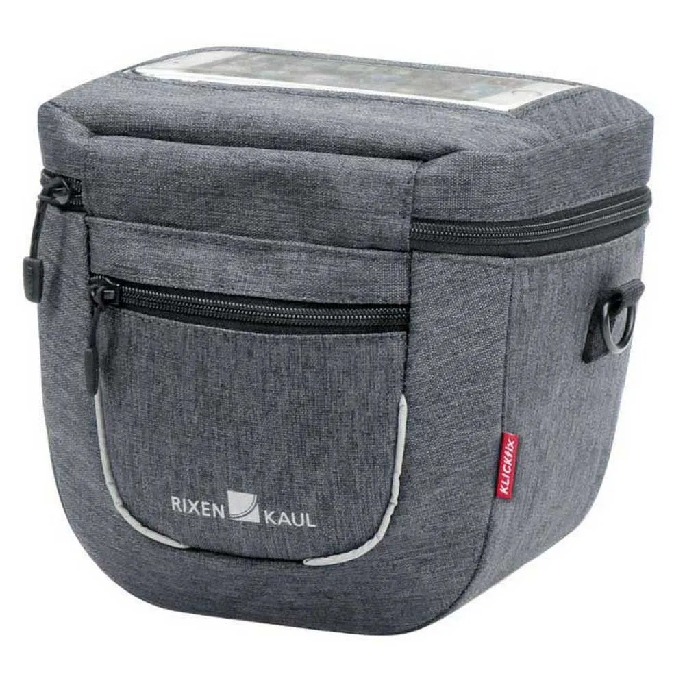 Klickfix Adventure Compact City Lenkertasche 3l, Grey, One Size Klickfix Adventure Compact City Lenkertasche 3l, Grey, One Size
