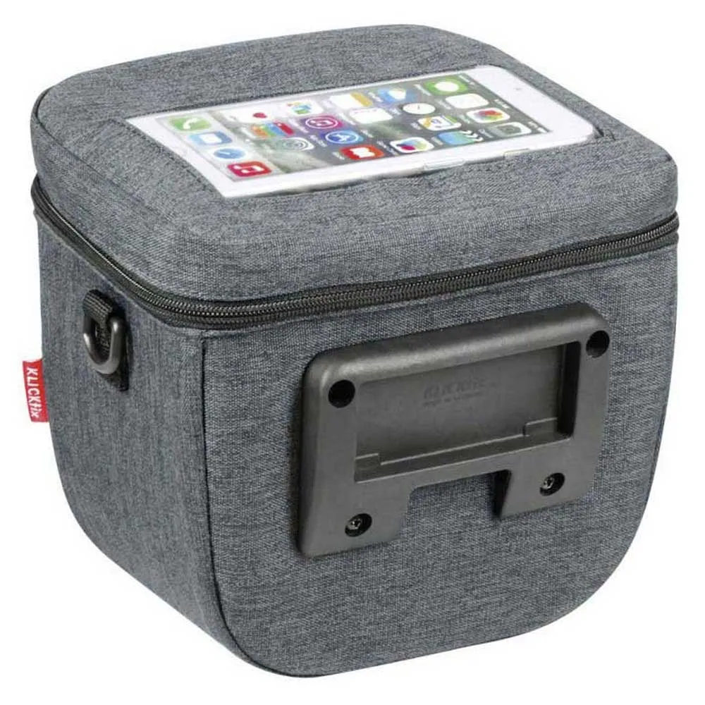 Klickfix Adventure Compact City Lenkertasche 3l, Grey, One Size Klickfix Adventure Compact City Lenkertasche 3l, Grey, One Size