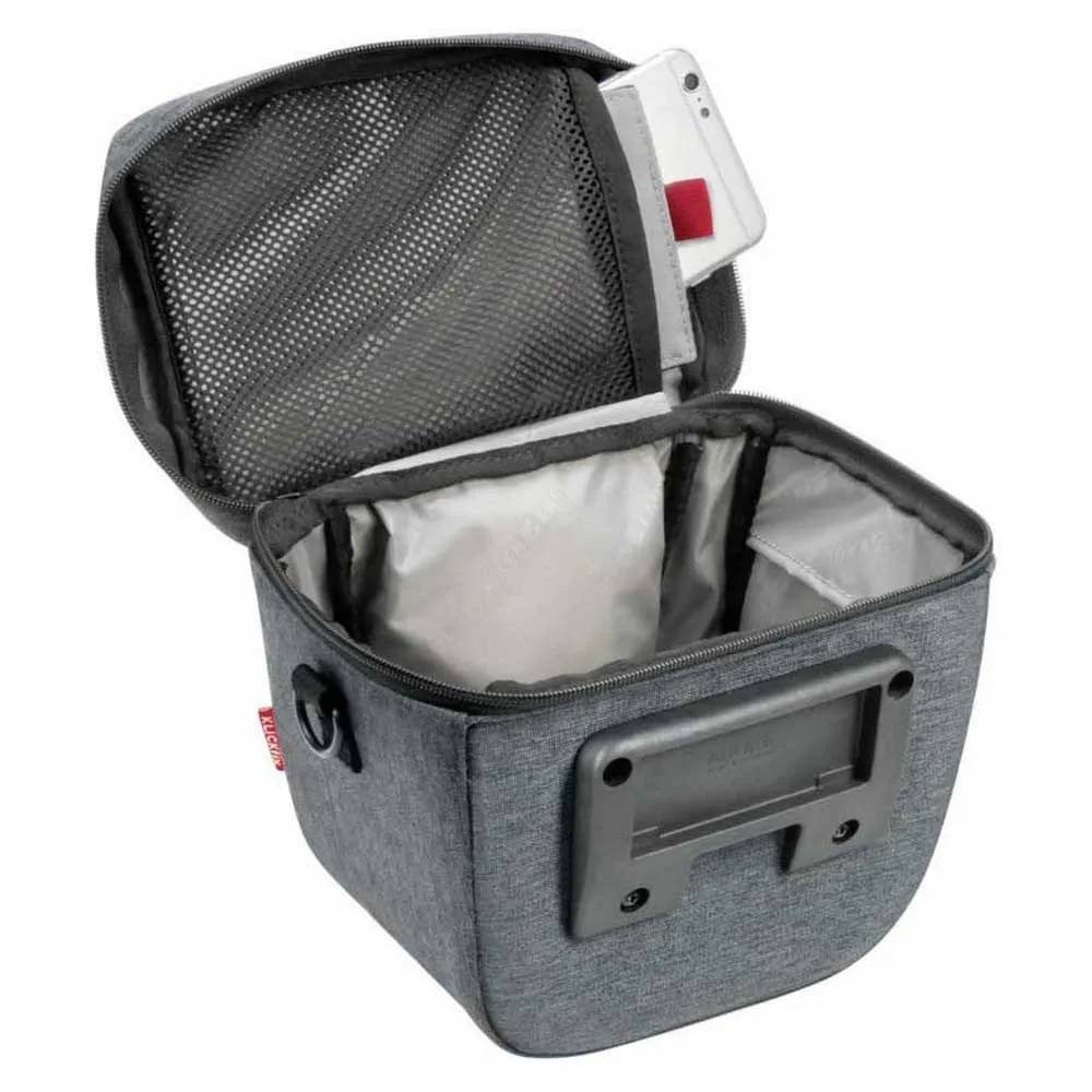 Klickfix Adventure Compact City Lenkertasche 3l, Grey, One Size Klickfix Adventure Compact City Lenkertasche 3l, Grey, One Size