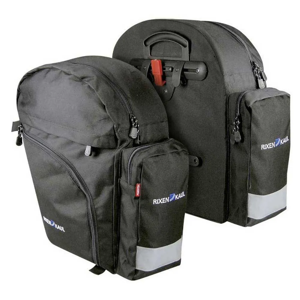 Klickfix Backpack Fahrradtaschen 42l, Grey, One Size