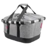 Klickfix Bikebasket Gt Uniklip 2 Twist Hinterer Korb 21l, Silver, One Size
