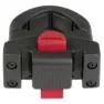 Klickfix Caddy E-scooter Taschenhalterung, Black / red, One Size