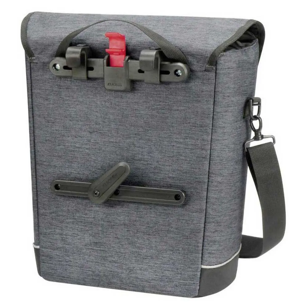 Klickfix Cita 2 Fahrradtasche 18l, Grey, One Size Klickfix Cita 2 Fahrradtasche 18l, Grey, One Size