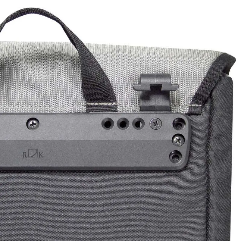 Klickfix Cita Gta Fahrradtasche 18l, Black / silver, One Size Klickfix Cita Gta Fahrradtasche 18l, Black / silver, One Size