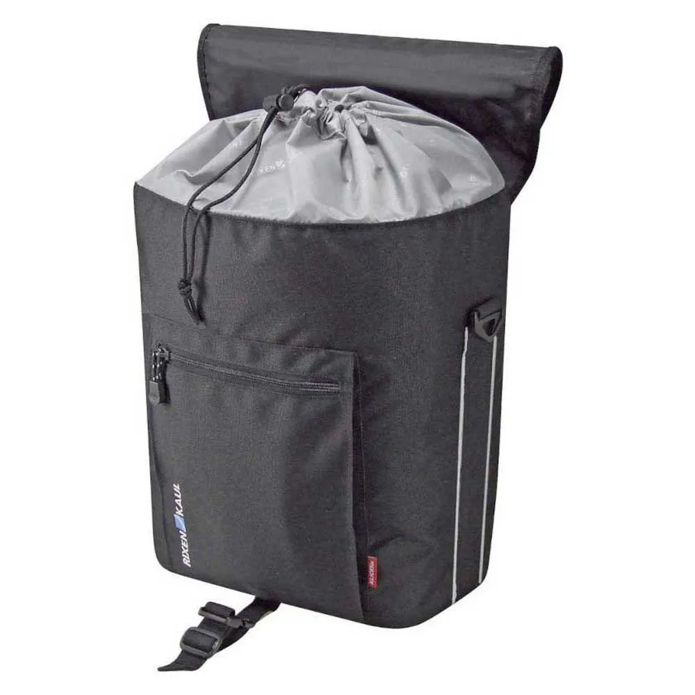Klickfix Cita Gta Fahrradtasche 18l, Black / silver, One Size Klickfix Cita Gta Fahrradtasche 18l, Black / silver, One Size