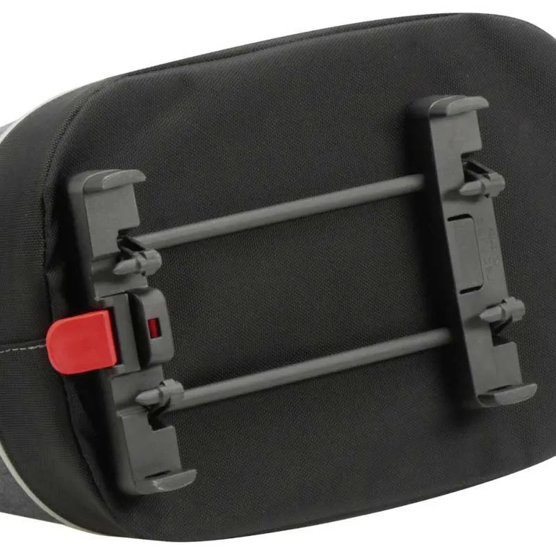 Klickfix City Racktime Snap It Gepäckträgertasche 18l, Black / grey, One Size