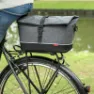 Klickfix City Racktime Snap It Gepäckträgertasche 18l, Black / grey, One Size