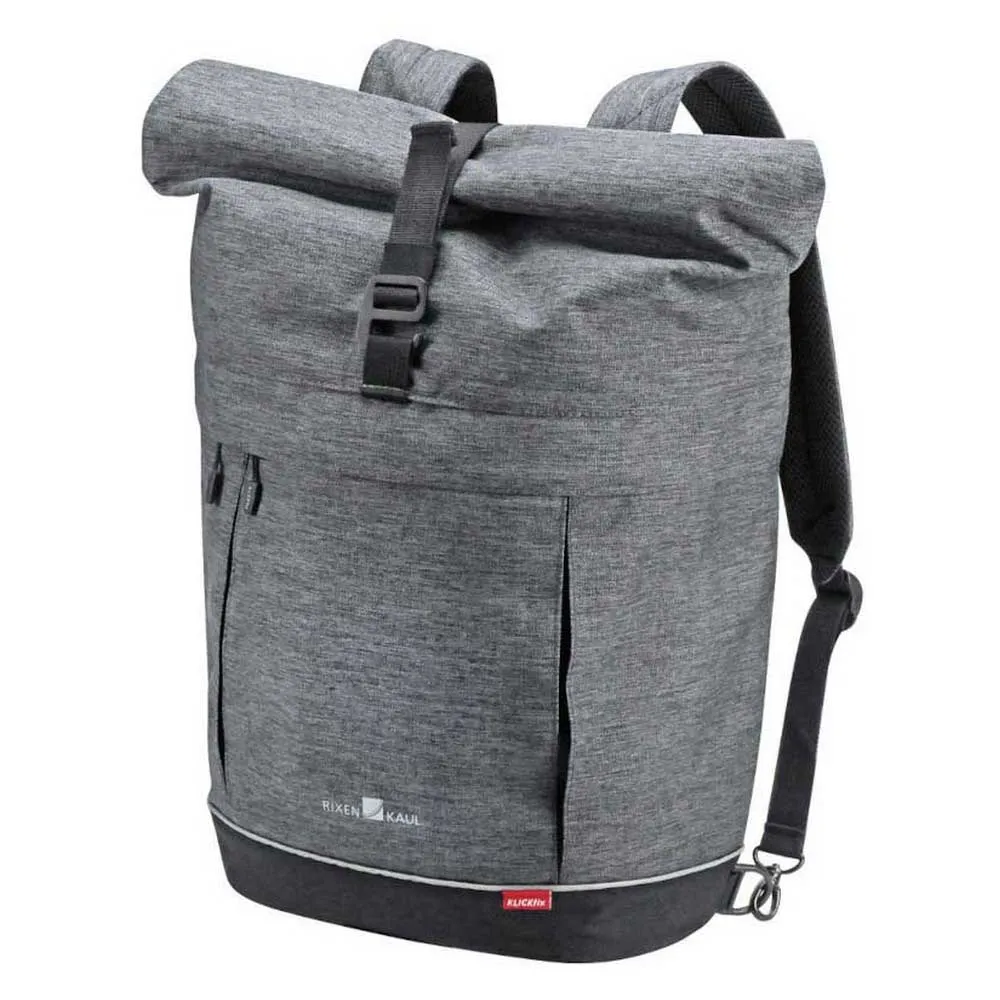 Klickfix Freepack Switch Fahrradtasche 18l, Grey, One Size