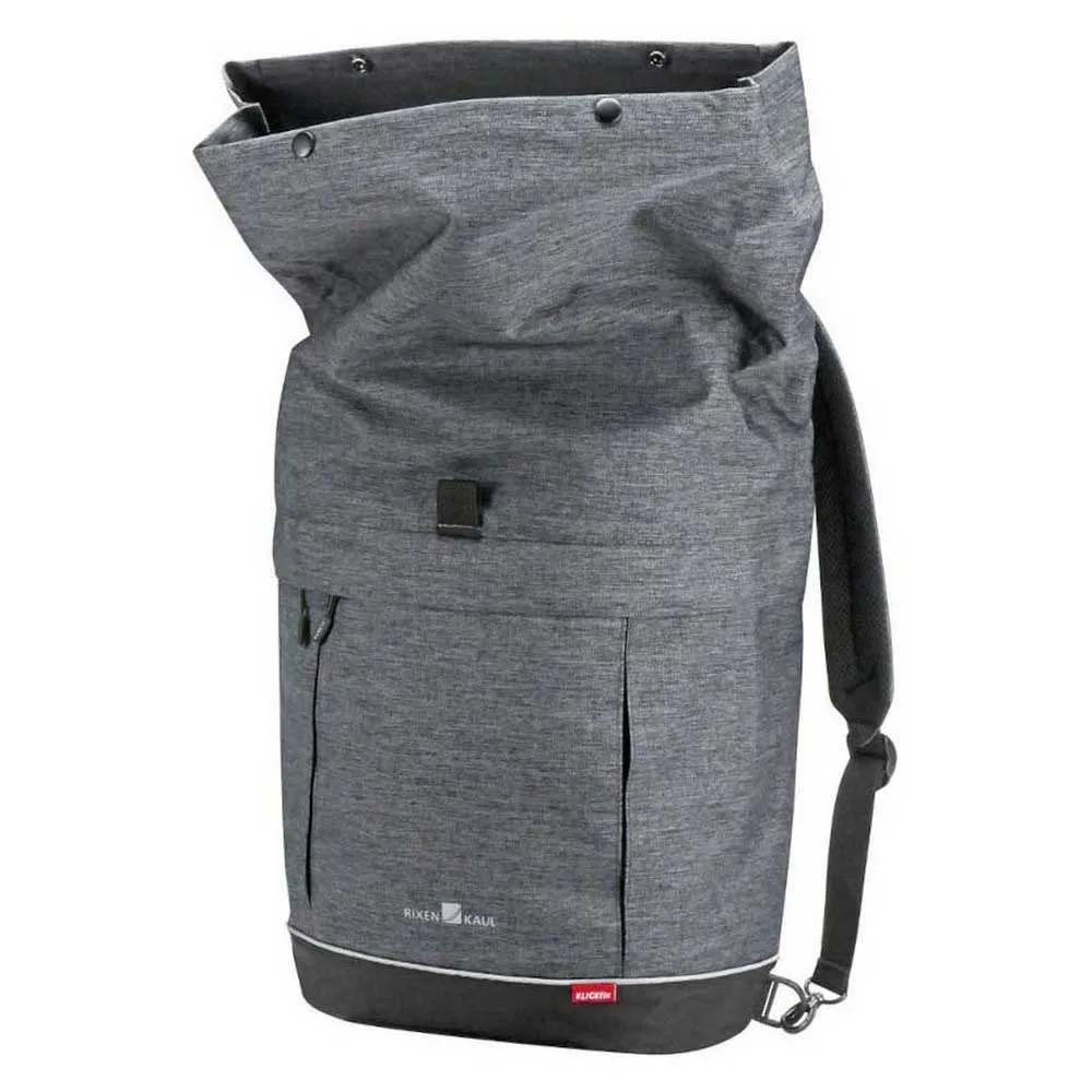 Klickfix Freepack Switch Fahrradtasche 18l, Grey, One Size