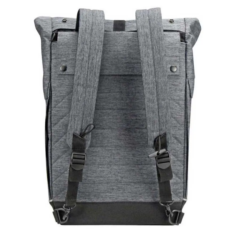 Klickfix Freepack Switch Fahrradtasche 18l, Grey, One Size