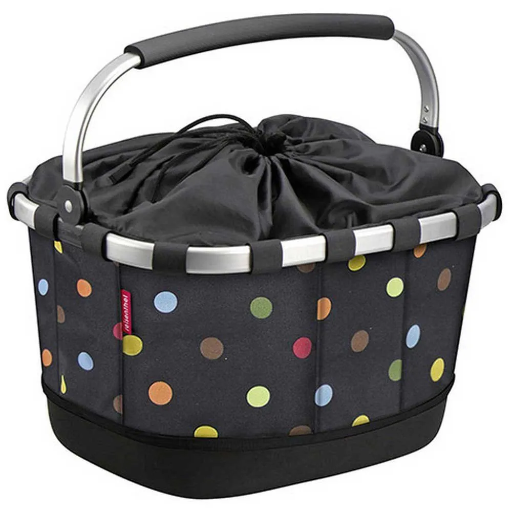 Klickfix Gt Uniklip Gepäckträgertasche 24l, Black dots, One Size