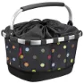 Klickfix Gt Uniklip Gepäckträgertasche 24l, Black dots, One Size