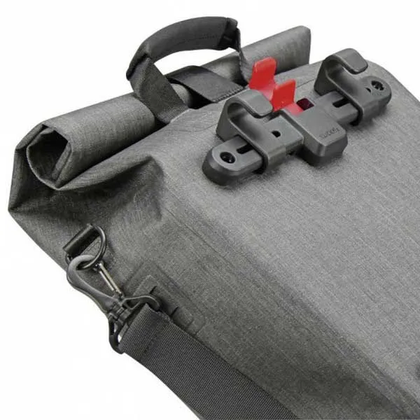 Klickfix Lightpack Gt Gepäckträgertasche 16l, Grey, One Size Klickfix Lightpack Gt Gepäckträgertasche 16l, Grey, One Size