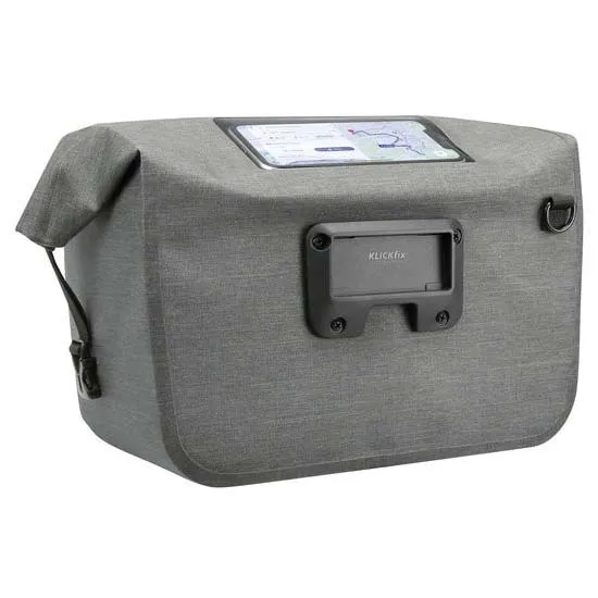 Klickfix Lightpack Max Lenkertasche 10l, Grey, One Size Klickfix Lightpack Max Lenkertasche 10l, Grey, One Size