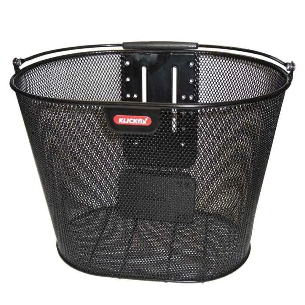 Klickfix Oval Plus Ef 18l Korb, Black, One Size