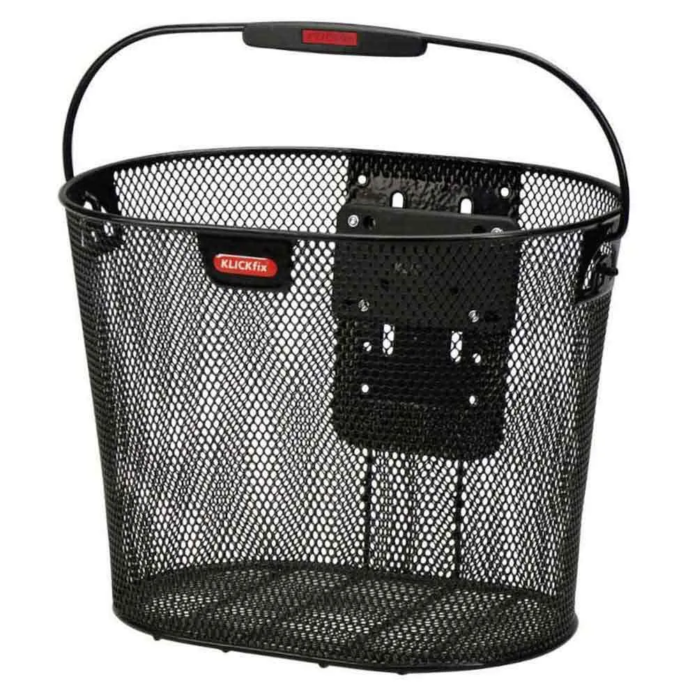 Klickfix Oval Plus Frontkorb 18l, Black, One Size Klickfix Oval Plus Frontkorb 18l, Black, One Size