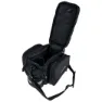 Klickfix Rackpack 2+ Uniklip 2 Gepäckträgertasche 12-16l, Black, One Size