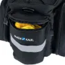 Klickfix Rackpack 2+ Uniklip 2 Gepäckträgertasche 12-16l, Black, One Size