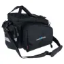 Klickfix Rackpack 2+ Uniklip 2 Gepäckträgertasche 12-16l, Black, One Size