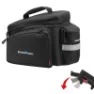 Klickfix Rackpack 2 Uniklip Gepäckträgertasche 10l, Black, One Size